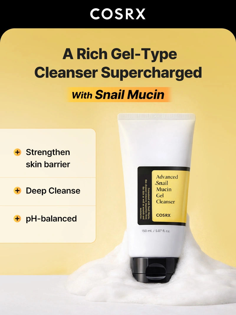 COSRX Advanced Snail Mucin Gel Cleanser 150ml