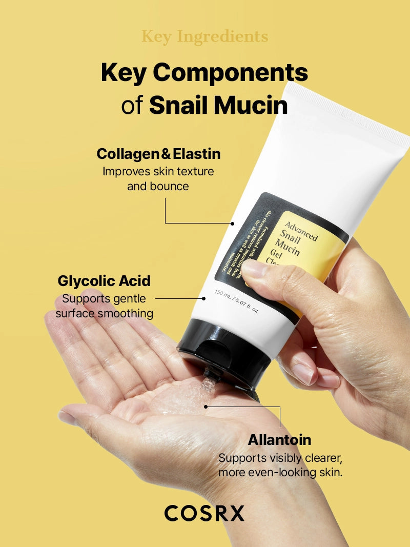 COSRX Advanced Snail Mucin Gel Cleanser 150ml