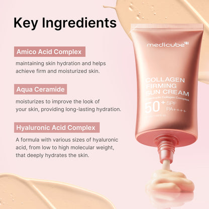 Medicube Collagen Firming Suncream 50ml