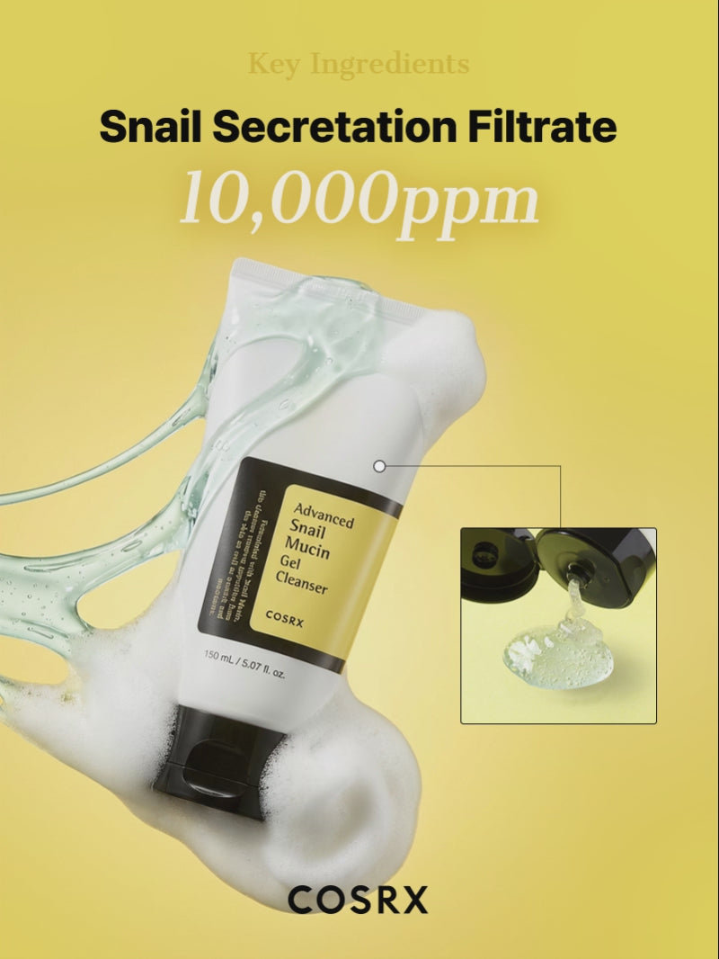 COSRX Advanced Snail Mucin Gel Cleanser 150ml