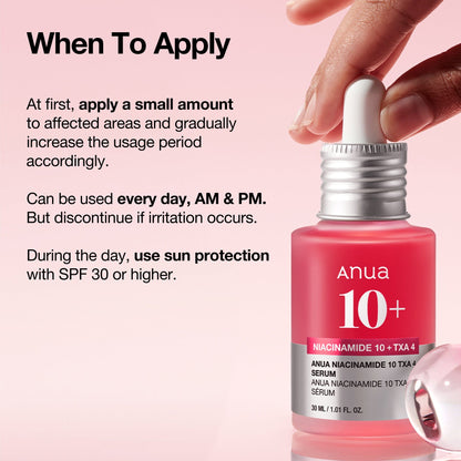 Anua Niacinamide 10 TXA 4 Serum 30ml