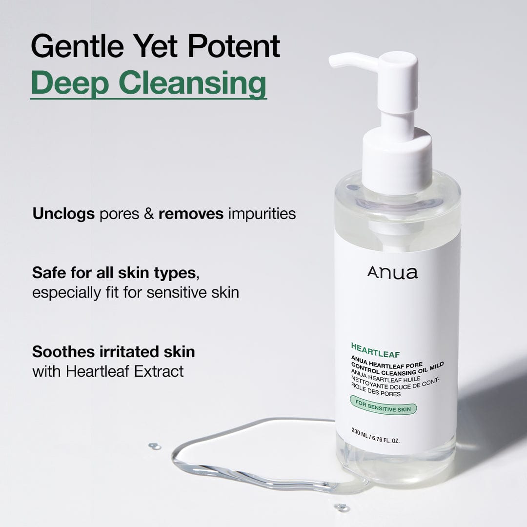 Anua Heartleaf Pore Cleansing Oil Mild 200ml