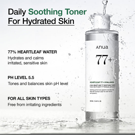Anua Heartleaf 77+ Soothing Toner 250ml