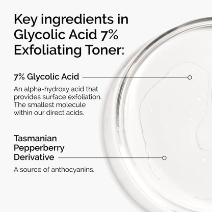 The Ordinary Glycolic Acid 7% Exfoliating Toner 240ml
