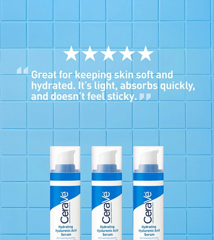CeraVe Hydrating Hyaluronic Acid Serum 30ml