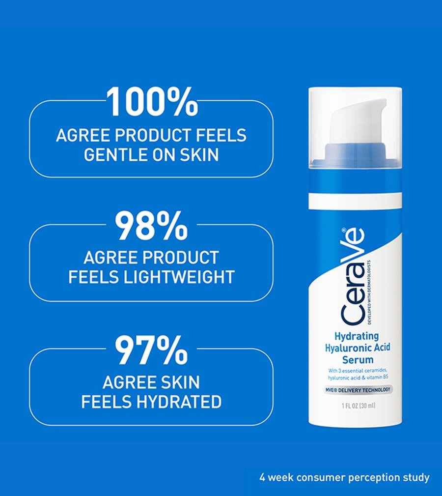 CeraVe Hydrating Hyaluronic Acid Serum 30ml