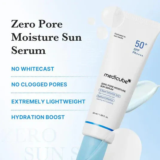 Medicube  Zero Pore Moisture Sun Serum SPF 50+