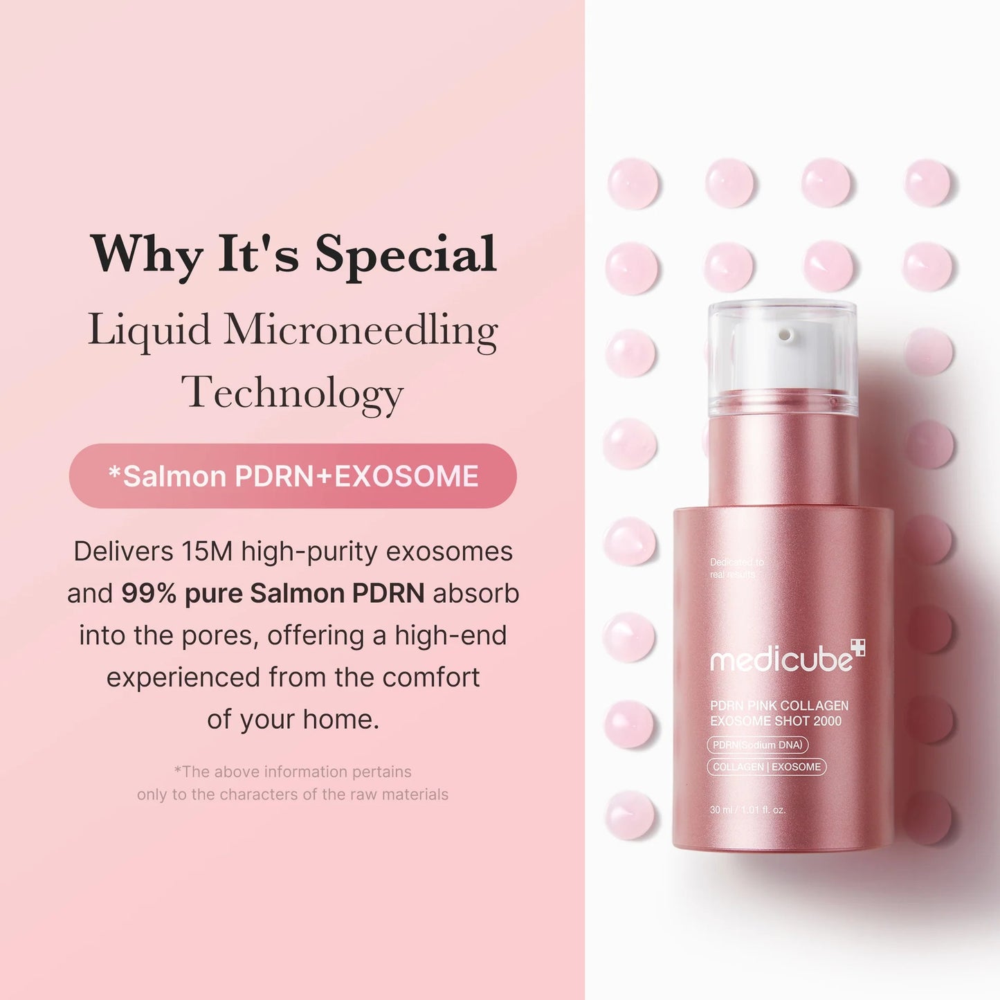 Medicube PDRN Pink Collagen Exosome Shot 2000PPM 30ml