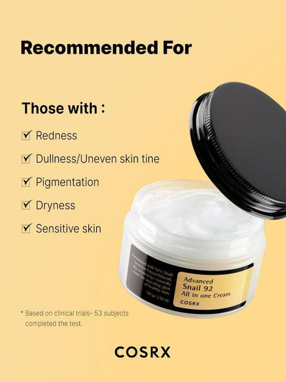 Advanced Snail 92 All in One Cream 100g
