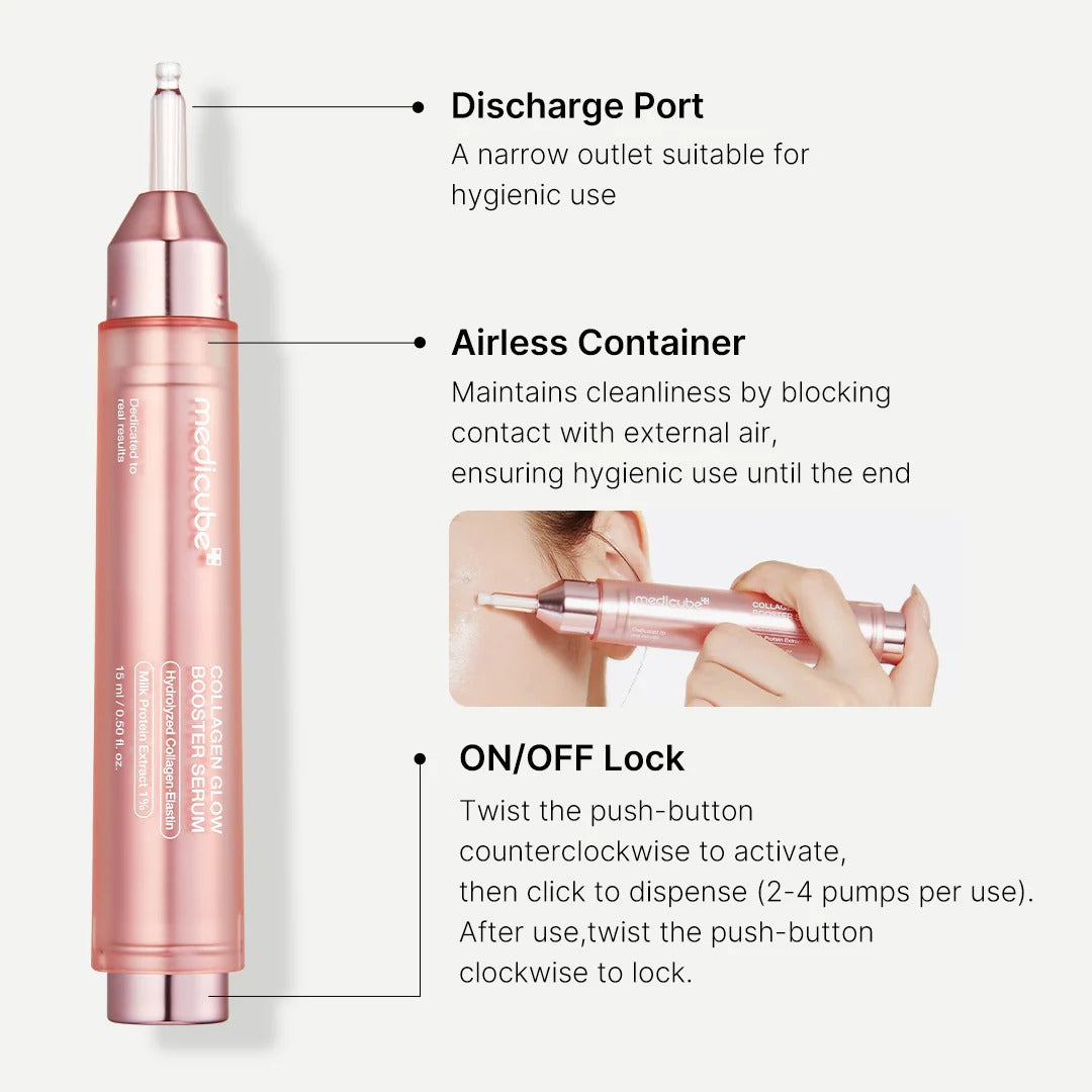 Medicube Collagen Glow Booster Milk Serum 15ml