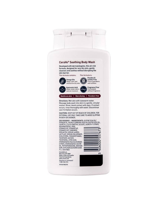 CeraVe Soothing Body Wash 296ml
