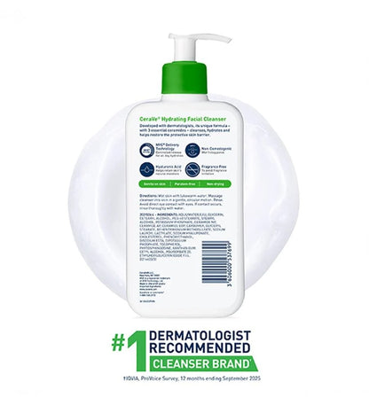 CeraVe Hydrating Facial Cleanser 355ml