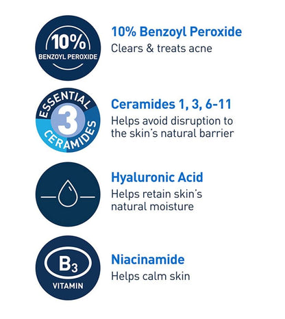 CeraVe Acne Foaming Cream Wash 150ml